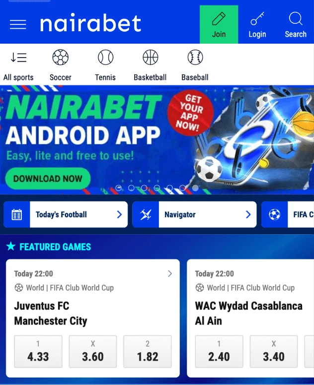 Nairabet App